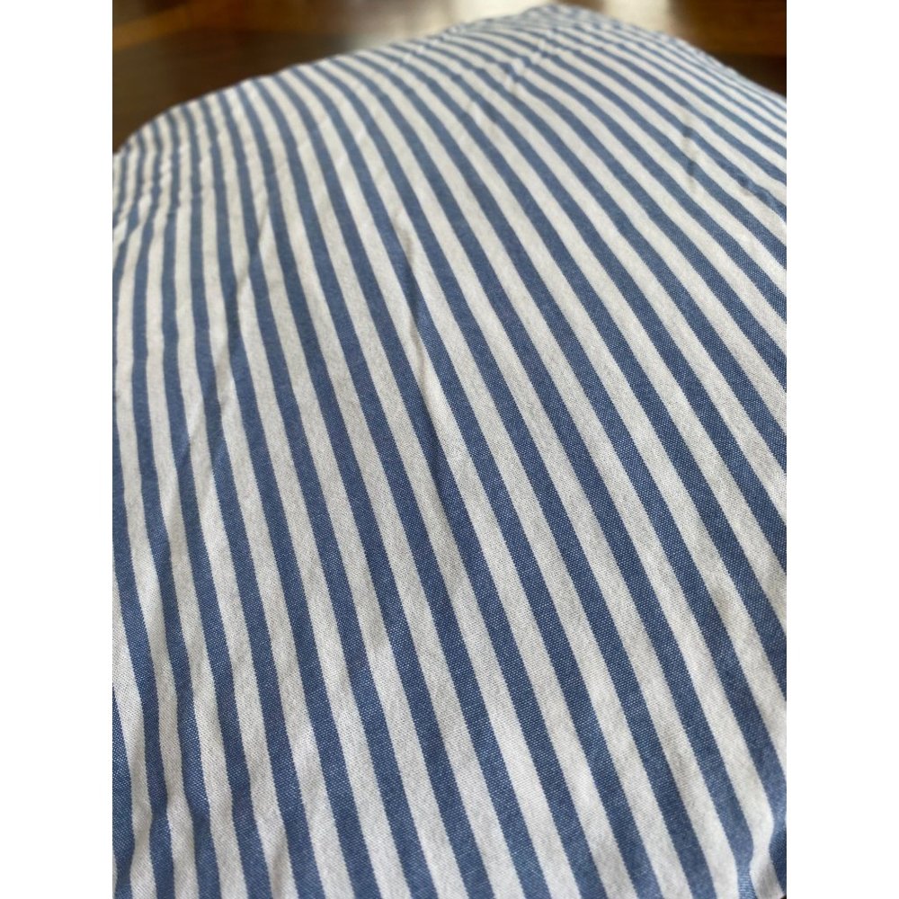 Ralph Lauren Blue Stripe Fitted Sheet-King